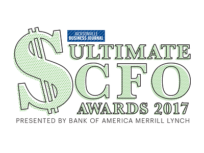 Ultimate CFO Logo cfo event event display finance jacksonville money overprint