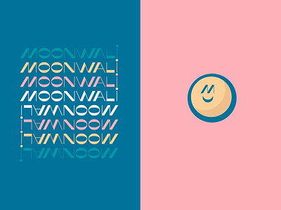 moonwali branding emoji identity logo misto moon smile smiley work in progress