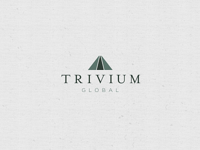Trivium Global Logo logo three roads triangle trivium