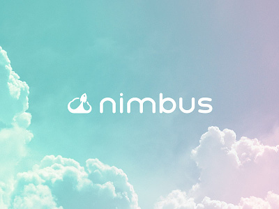 Nimbus Logo cloud logo modular nimbus rocket