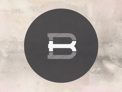KB Monogram b k kb letters logo logotype monogram