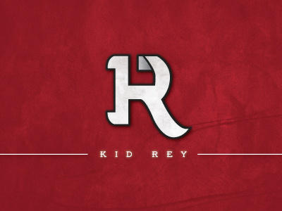 Kid Rey WIP #1 hip hop identity k kid monogram music r rey
