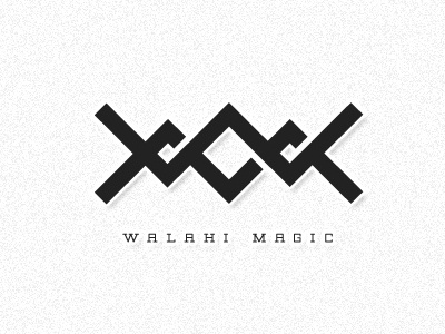 walahi magic dos branding fashion identity logo m monogram w wm