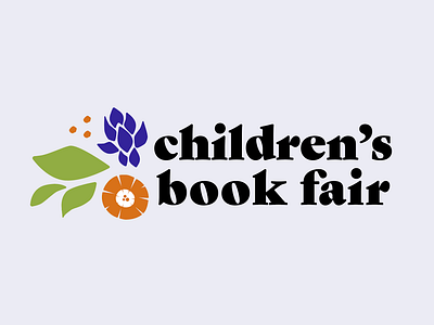 Children's book fair books branding children design digital drawing fair illustration illustrator kids lettering logo typography vector