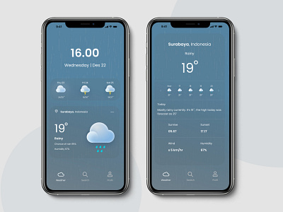 Weather App Concept Design