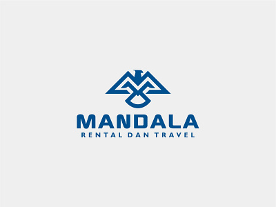 Mandala Travel Logo branding design graphic design illustration logo vector