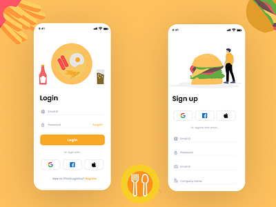 Food app Login