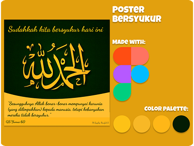 Poster bersyukur