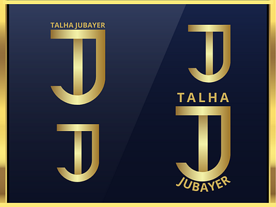 'TJ' Talha Jubayer Logo design dribbble icon logo portfolio talha talha jubayer tj vector