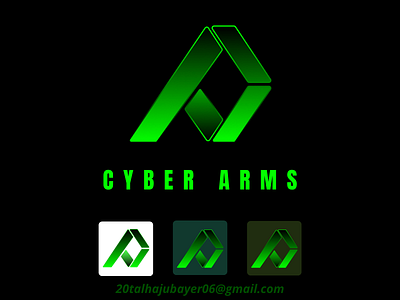CYEBR ARMS logo app branding design dribbble graphic design icon illustration logo minimal ui vector