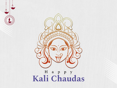 Kali Chaudas Post | Social Media Post Design | Adobe Photoshop |