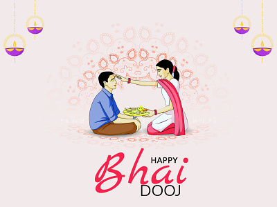 Bhai Dooj Post | Social Media Post Design |