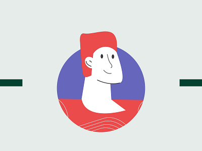 Simple Flat Character | Adobe Illustrator flat character graphic design illustration trends graphics