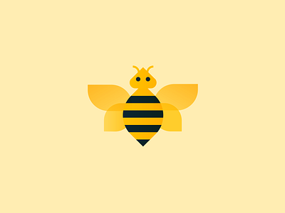 Bee animal bee bug design icon illustration insect