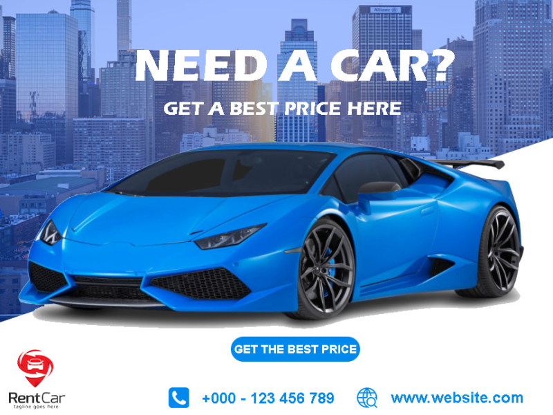 Car Rental Ads by Anjir Gurung on Dribbble