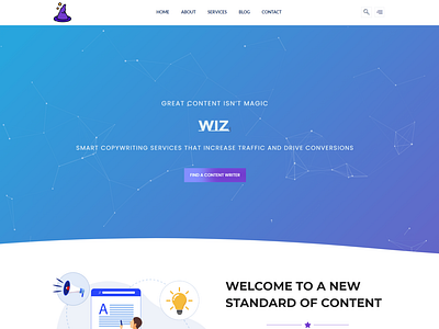 Wizard Of Content Website