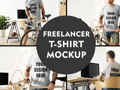 Freelancer T-shirt Mockup Template