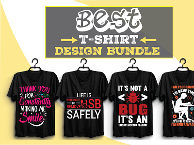 Best T-Shirt Design Bundle​​​​​​​ Vol-6 3d animation branding design graphic design illustration logo motion graphics ui vector