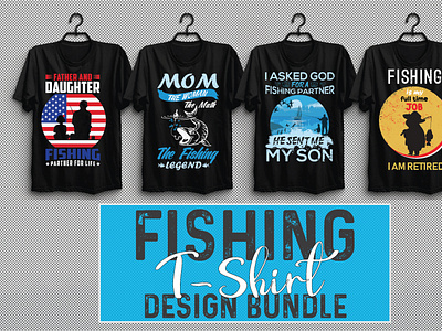 Fishing T-shirt Design Bundle Vol-3