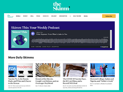The Skimm design engineering product design product strategy user experience ux ux design