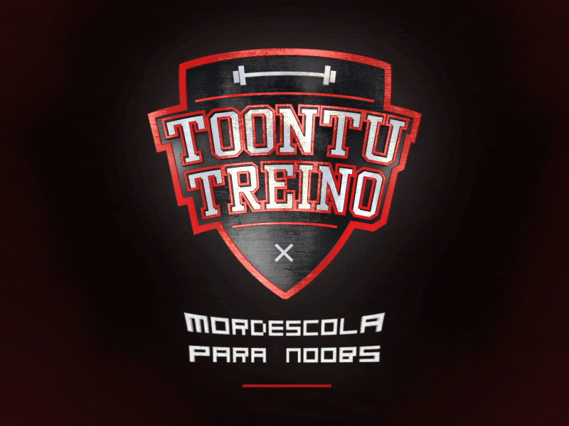 Toontutreino | Mordescola para Noobs aftereffects cartoon network design element3d illustrator logo loop motion regular show toontubers toontutreino