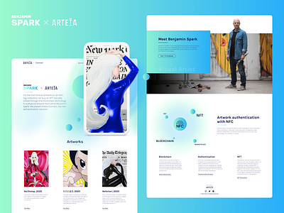 Arteïa Connect - Landing Page