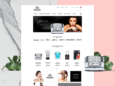Alessandro cosmetics e commerce product store web