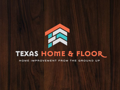 Texas Home & Floor identity logo