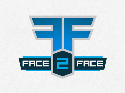 Face 2 Face brand identity logo