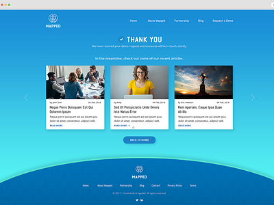 Design Landing Pages For Mapped Job Consultancy Firm