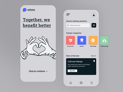 NEHMS - Mobile App Design