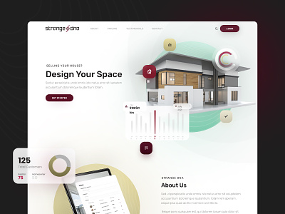 SAAS Product Design for Home Staging Companies. classic clean dashboard design homestaging logo modern productdesign saas ui ui design uiux design user experience