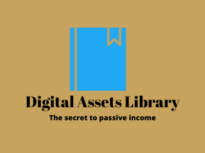 Digital Assets Library Logo 3d animation branding graphic design logo motion graphics ui