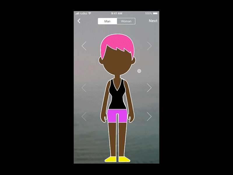 Dating app 2 animation ios kite kite compositor mobile design sketch transparent ui ux