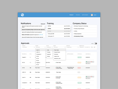 Dashboard for a SAAS app 2