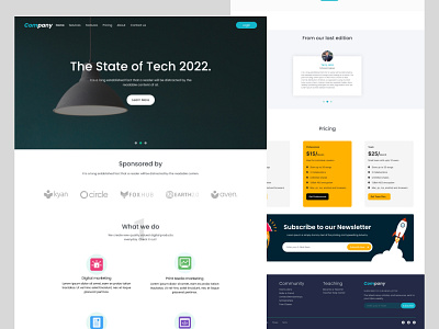 Startup Landing Page