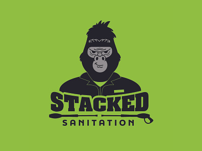 Stacked Logo Concept branding design graphic design illustration logo vector