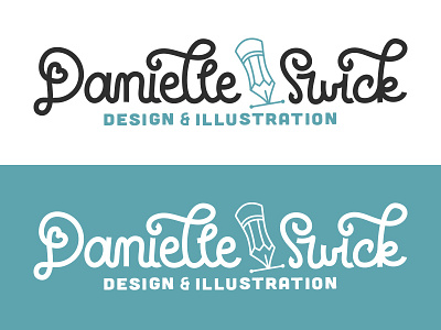 Personal Logo hand lettering illustration lettering logo