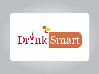Drink Smart Logo Concept