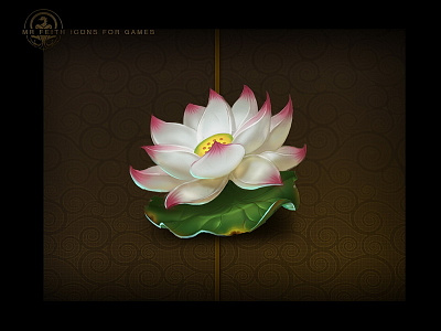 5th Lotus chinese game icon lotus slots