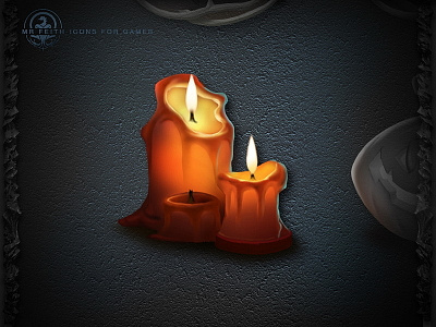 H9th Candle castle game halloween icon magic slots