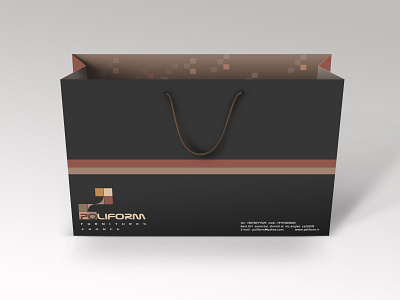 Poliform Clothing Bag branding design graphic design