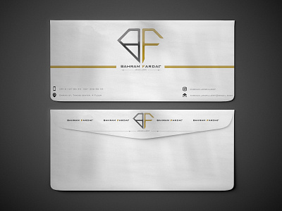 Jewelry Brand Envelope branding design graphic design logo