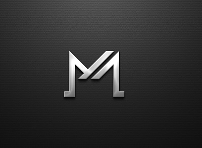 M LOGO branding creative logo design fiverr graphic design illustration logo logo design logo maker m logo