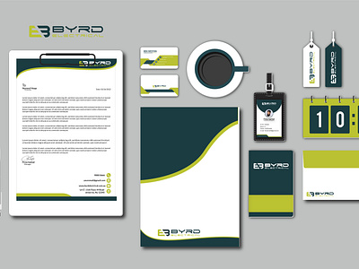 Byrd Electrical Stationary design