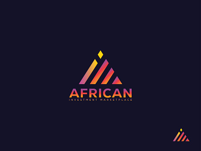 African Investment Marketplace modern logo brand branding creative logo design fiverr graphic design illustration logo logo design logo maker minimalist logo modern modern logo