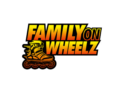 Family on wheelz logo design branding creative logo design fiverr graphic design illustration logo logo design logo maker