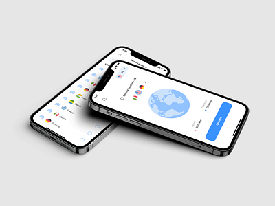 VPN App Design design ui vpn