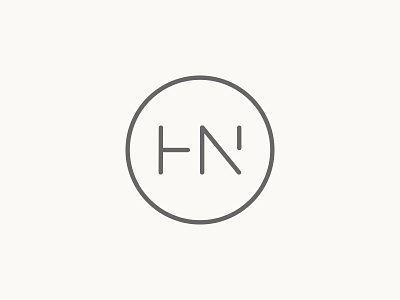 HN circle hn logo monogram