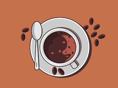 Illustration of Coffee Cup